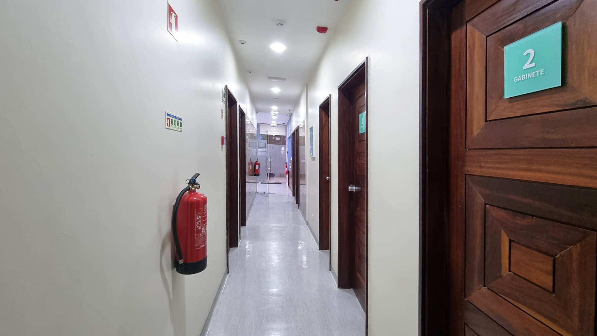 Instalações Clinica Previdência Saúde - Corredor