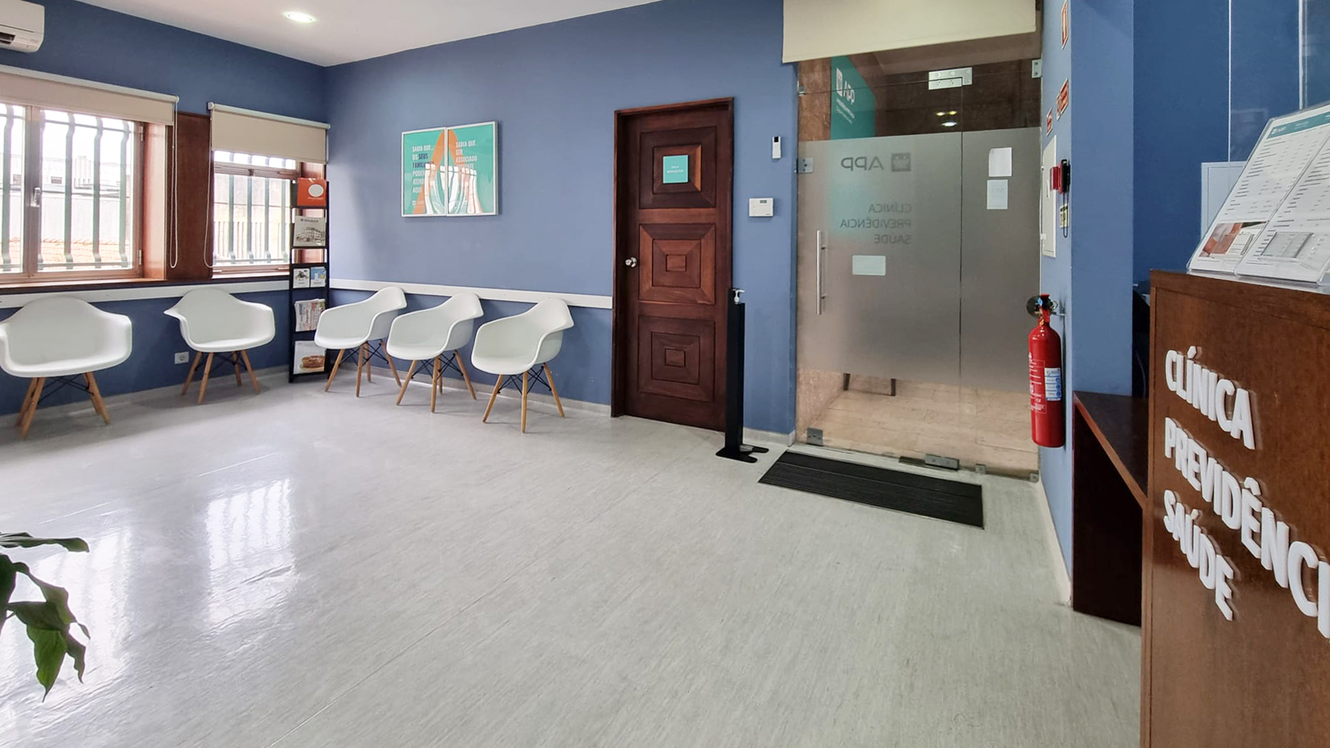 Instalações Clinica Previdência Saúde - Hall